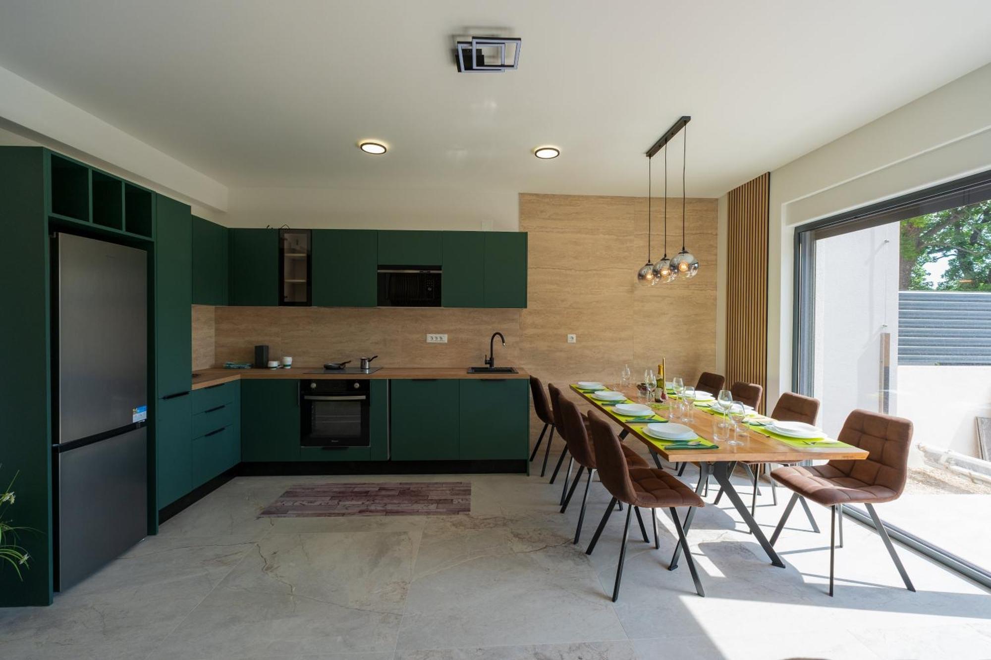 Three-Bedroom Premium Holiday Home Atmosfera With Private Pool&Sauna Vodice Zewnętrze zdjęcie